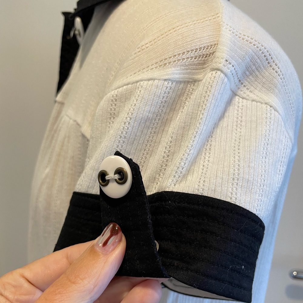 Tibi White Tunic With Buttons Size S - image 7